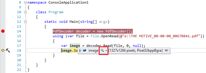 Atalasoft DotImage Debugger Visualizer for VS 2022 - Visual Studio ...